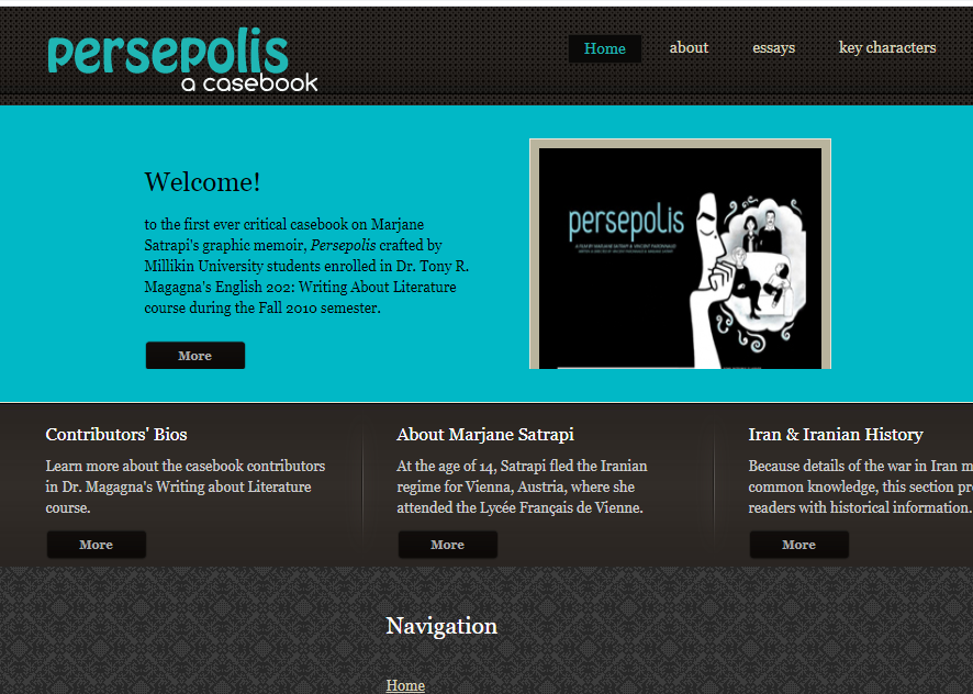 Persepolis Casebook Home Page